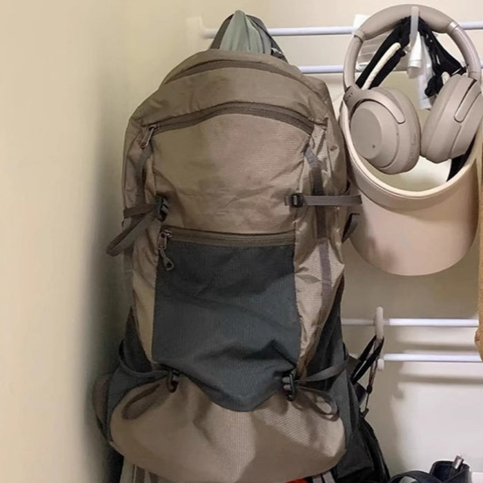 Mochila de verano para exteriores, ligera, impermeable, portátil, para viajes.