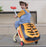 A 2-in-1 Travel Suitcase That Doubles As A Stroller Kids Can Sit And Ride While You Pull It Along Perfect For Traveling With Children