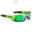 Nouvelles lunettes de soleil polarisées carrées pour sports de plein air, protection oculaire polyvalente, lunettes de soleil colorées