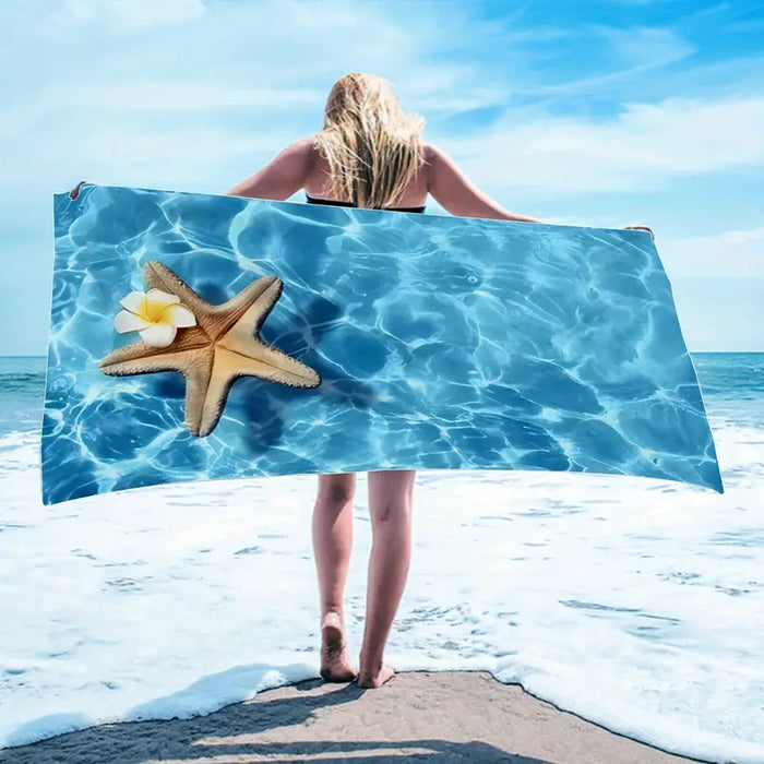 Creative Printing Microfiber Beach Towel