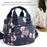 New Arrival Printed Travel Water-Resistant Nylon Multi-Pocket Casual Tote Bag