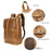 Leather Horse Leather Outdoor Bag Large Capacity Leisure Laptop Travel Backpack