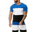 T-shirt à manches courtes assorti pour hommes, idéal pour les sports et loisirs de plein air