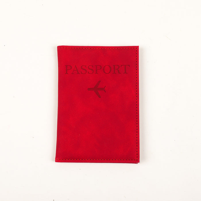 Leather Passport Protective Case With Large Capacity