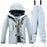 Combinaison de ski double planche en placage pour homme et femme, idéale pour l'hiver en extérieur.