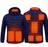 Nouvelle veste chauffante électrique USB en coton, vêtement thermique chauffant, gilet chauffant pour homme, vêtements d'hiver