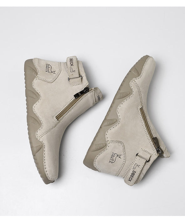 Bottes Martin montantes chaudes et populaires, chaussures décontractées d'extérieur résistantes à l'usure