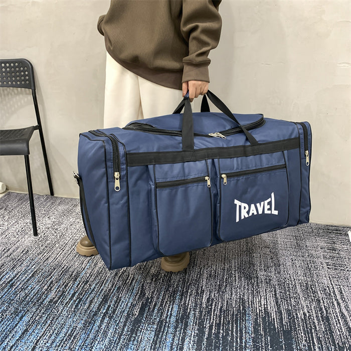 Foldable Large-Capacity Travel Tote Bag
