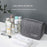 Cationic Hook Toiletry Bag Hanging Matte Dry-wet Separation Travel Makeup Bag