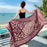 Châle de plage/serviette de plage/serviette de voyage/serviette de plage ...