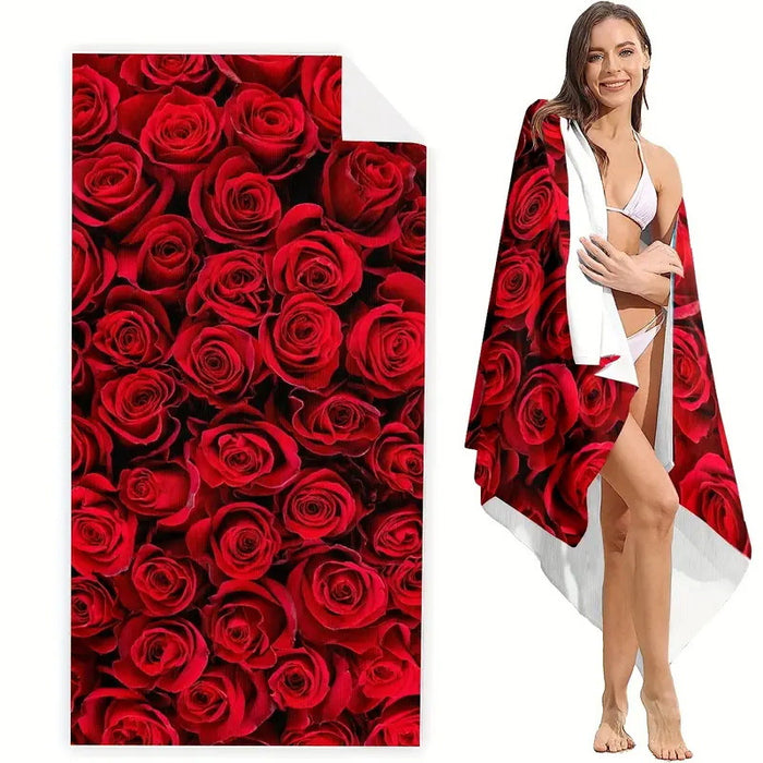 Creative Printing Microfiber Beach Towel