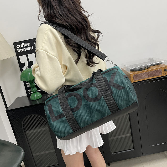 Sac de voyage avec compartiments sec et humide pour le sport et le yoga