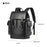 Men's Leather Backpack Large Capacity Business Computer Bag