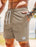 Lace-up Drawstring Shorts Summer Corduroy Sports Short Pants Mens Clothing