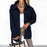 Lapel Jacket Fashion Casual Single-Breasted Coat With Belt Spring Autumn Women's Clothing