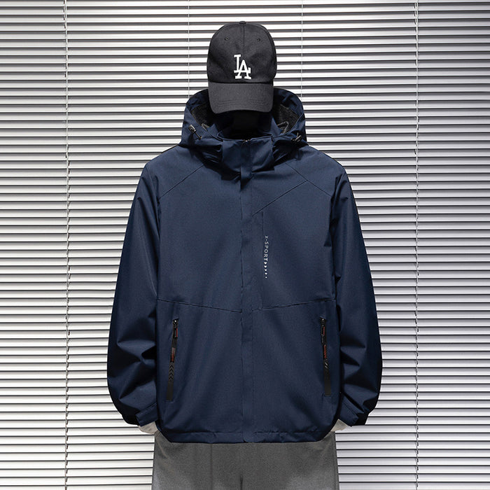 Veste imperméable épaisse, coupe-vent et confortable