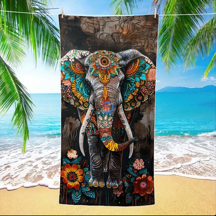 Creative Printing Quick-drying Microfiber Beach Towel