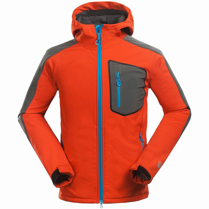 Nouvelle veste softshell Complex pour homme, idéale pour les sports de montagne et de loisirs en extérieur.