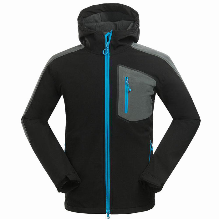 Nouvelle veste softshell Complex pour homme, idéale pour les sports de montagne et de loisirs en extérieur.
