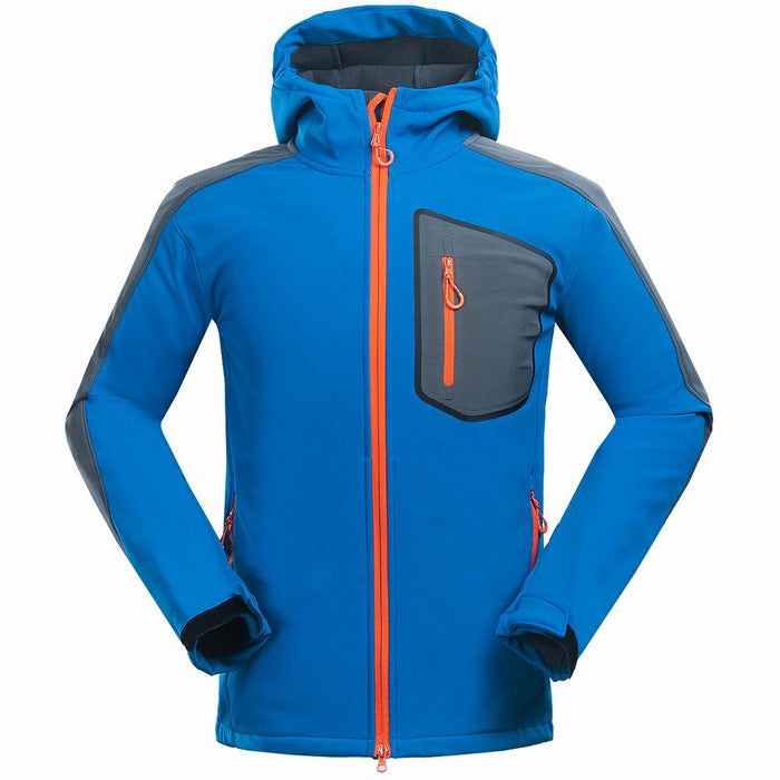 Nouvelle veste softshell Complex pour homme, idéale pour les sports de montagne et de loisirs en extérieur.