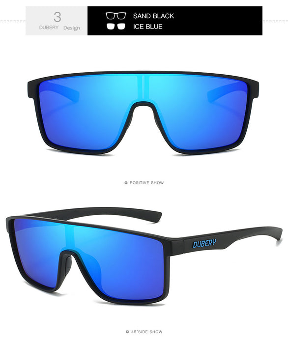 Men's And Women's Real Film One-piece Polarized Outdoor Cycling Fishing Sunglasses Sun Glasses