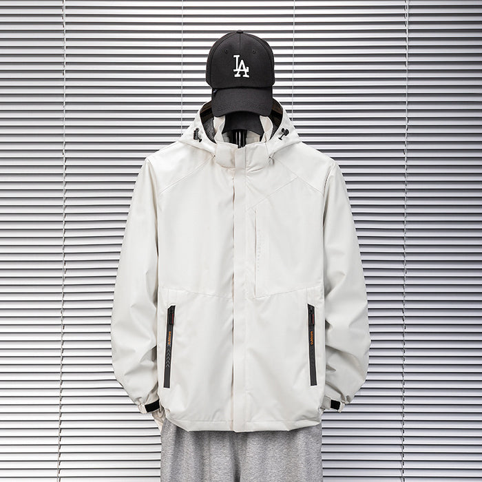 Veste imperméable épaisse, coupe-vent et confortable