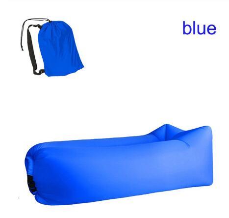 Sofá inflable para exteriores, cama inflable rápida, tumbona para playa, saco de dormir plegable, sofá perezoso, sofá perezoso