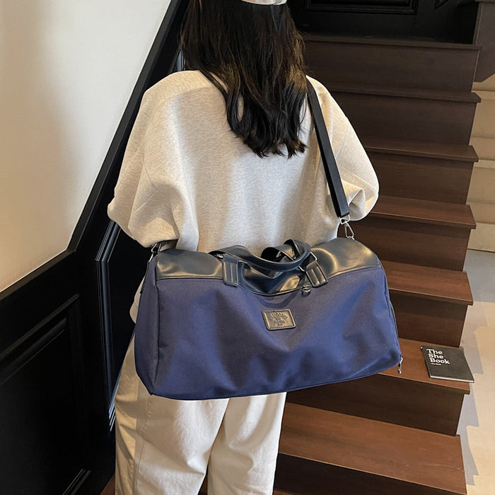 Bolso bandolera de viaje de gran capacidad y alta calidad.