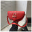 Sac à bandoulière de luxe, élégant, de niche, en forme de selle