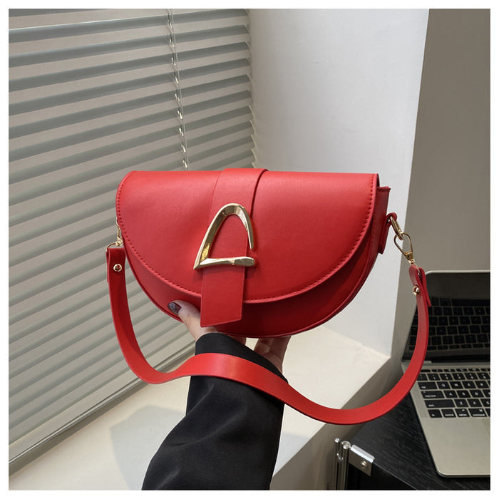 Sac à bandoulière de luxe, élégant, de niche, en forme de selle