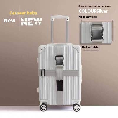 Sangle de valise avec verrouillage par mot de passe pour chariot de voyage