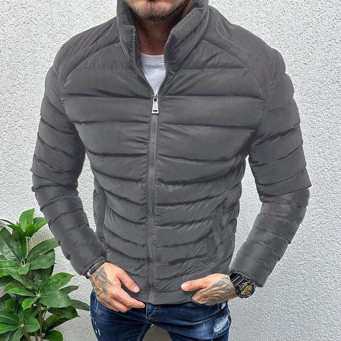 Abrigo térmico grueso de invierno para hombre