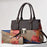 Fashionable New Contrast-color Patchwork Mother-and-child Bag