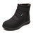 Ankle Boots For Women Non-slip Waterproof Snow Boots Flat Heels Warm Shoes