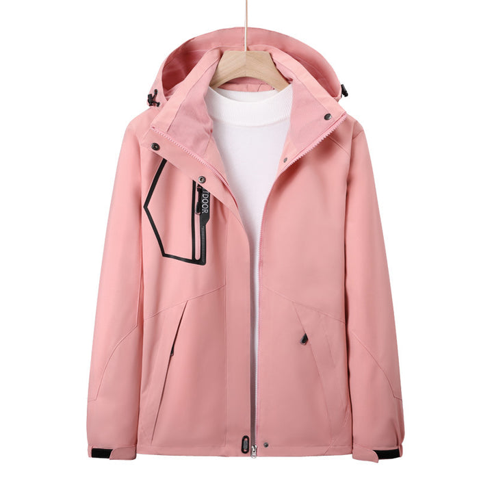 Veste imperméable fine coupe-vent pour activités de plein air