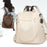 Womens Travel Commuter All-Match Simple Backpack Premium Textured Shoulder Bag