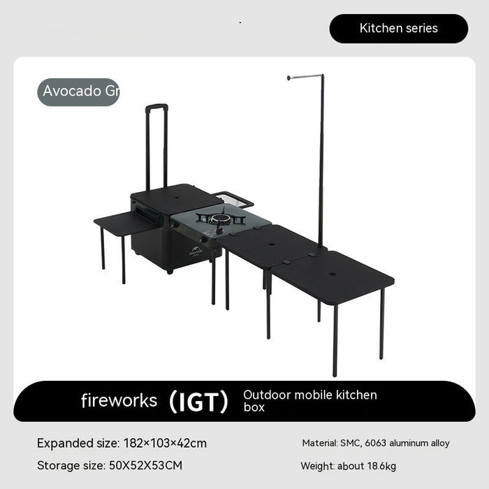 Cuisine mobile extérieure Cuisine extérieure