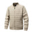 Baseball Collar Color-blocked Cotton-padded Jacket For Men