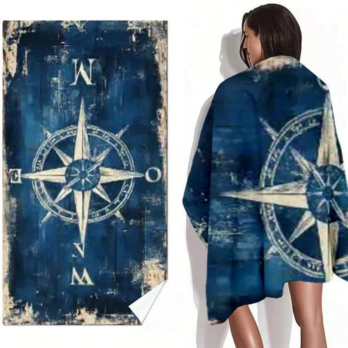 Creative Printing Quick-drying Microfiber Beach Towel