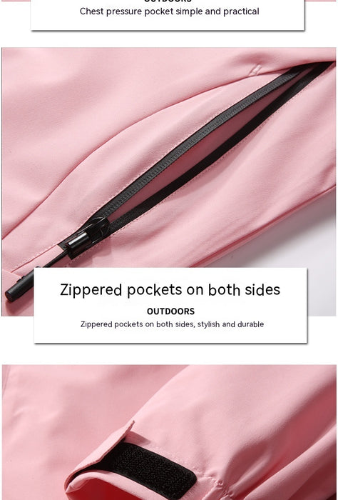 Chaqueta de asalto para hombre, impermeable, para deportes al aire libre, para montañismo, gabardina