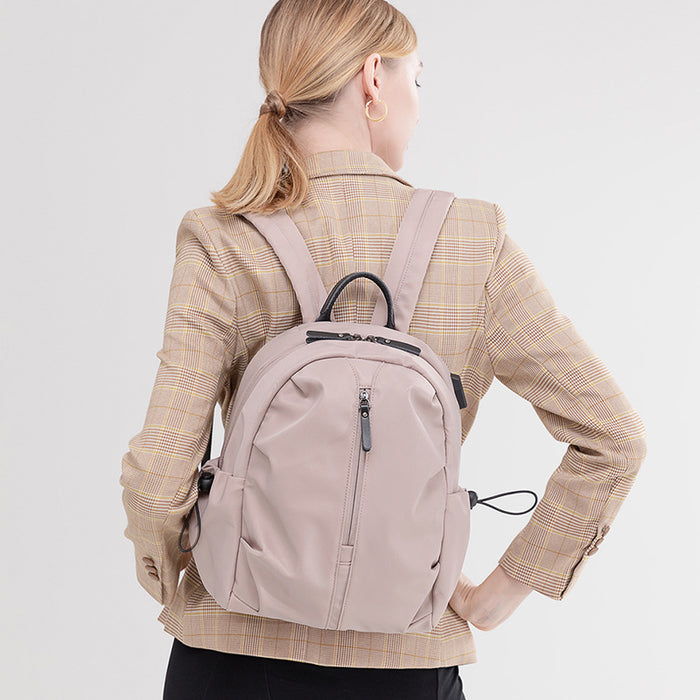 Business Multi-purpose Travel Backpack Women's Korean-style Simple