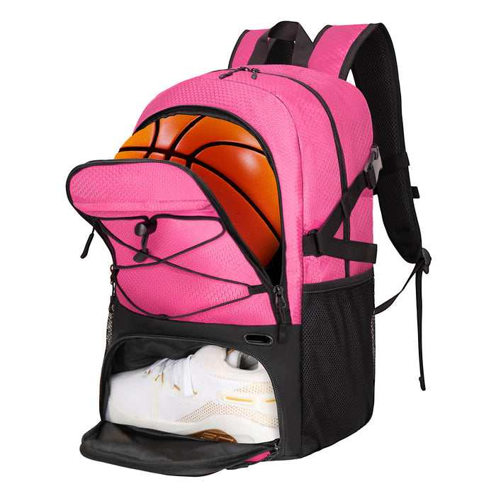 Basketball Backpack Football Jacquard Large Capacity