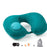 Almohada inflable portátil de TPU en forma de U para viajes