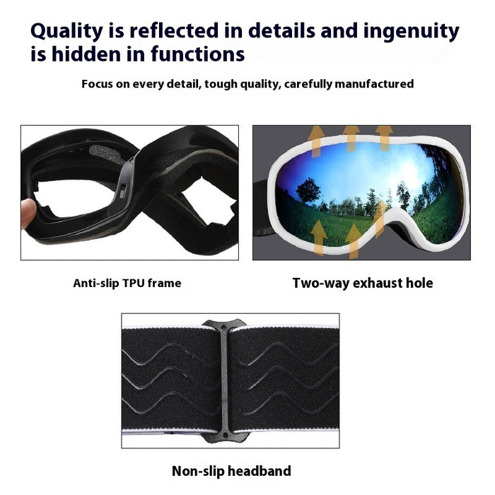Men's And Women's Outdoor Ski Goggles