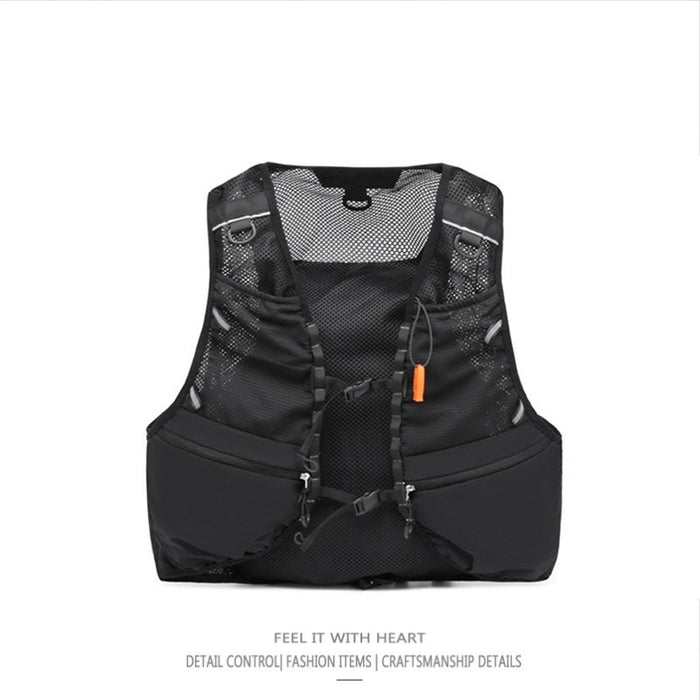 Chaleco de pesca para deportes al aire libre, chaleco para hombre, mochila