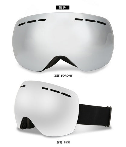 Masque de ski, masque de snowboard pour sports d'hiver avec protection UV et antibuée, pour hommes, femmes et jeunes, motoneige, ski et patinage
