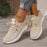 Flying Woven Shoes Women's Fashion Casual Mesh Sneaker