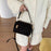 Casual Fashion Womens Handheld Zipper Shoulder Bag