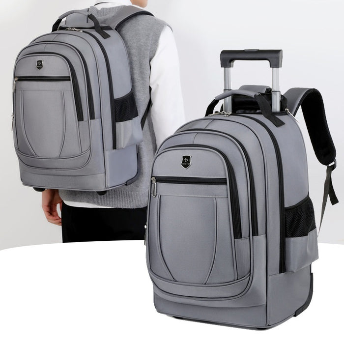 Large Capacity Drawbar Oxford Cloth Backpack