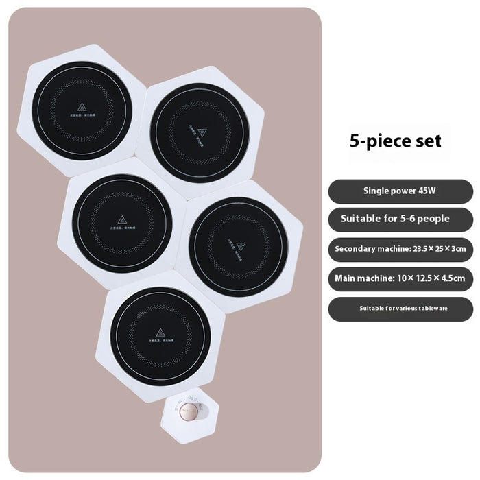 Household Splicing Food Insulation Board Knob Two Thermostats